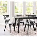 Black Dining Chair Set of 2 R7881