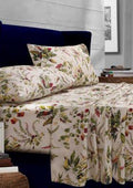Floral Printed Percale Extra Deep Pocket Sheet Set Full K210