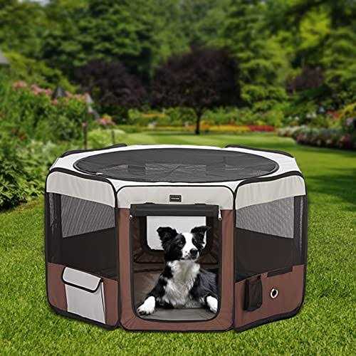 Dog Playpen Portable Pet Play Pens for Small C771372