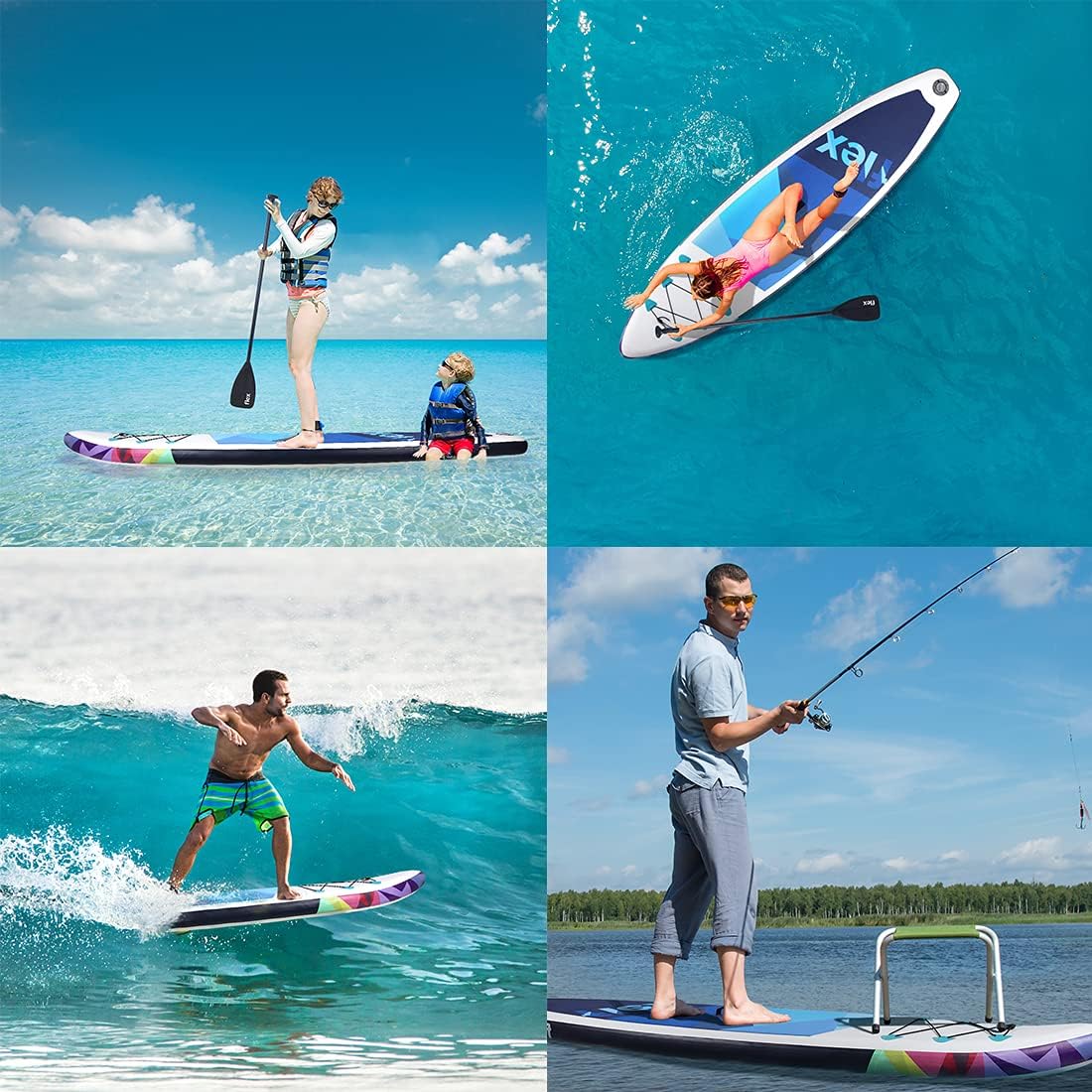 10 FT Stand-Up Paddleboard with Carry Bag T408672