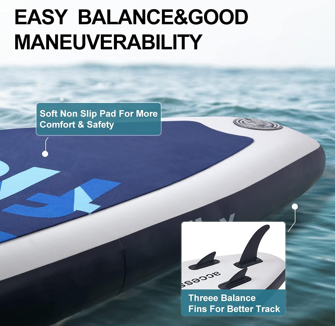 10 FT Stand-Up Paddleboard with Carry Bag T408672
