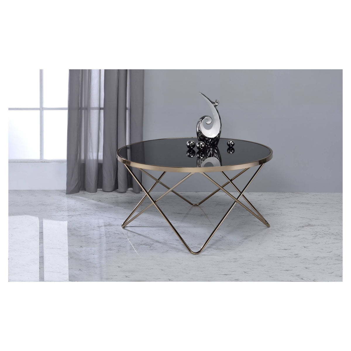 Black Champagne Coffee Table H6331