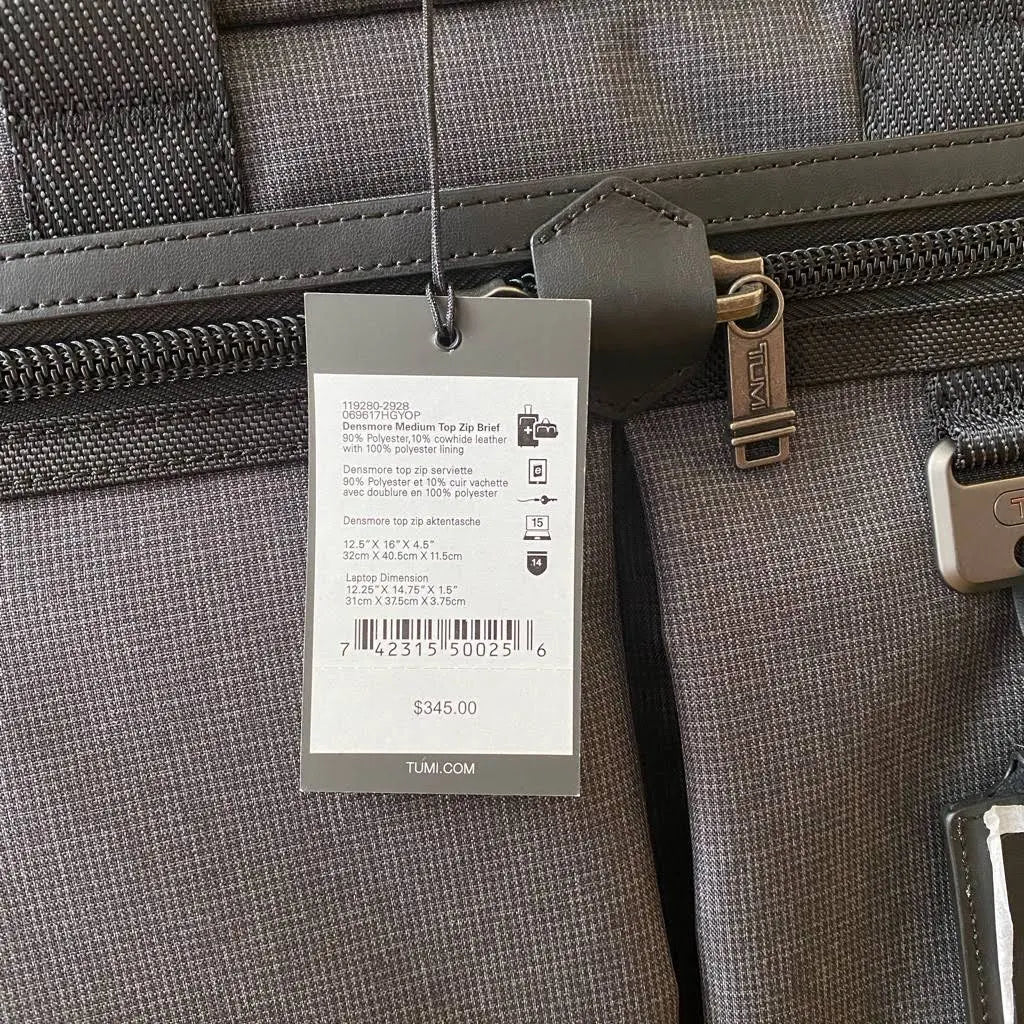 Medium Zip Briefcase K22351