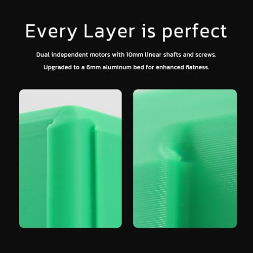 3D Printer, Max 600mm/s High-Speed Printing, 65℃ Chamber Heat, Fully Auto Leveling, 370°C Direct Extruder with Integrated Nozzle, Large Print Size 12"x12"x11" B774