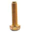 7/8 inch-9 x 6 1/2 inch Grade 8 Hex Cap Screw Alloy Steel Yellow Zinc Plated Pk 30 C322