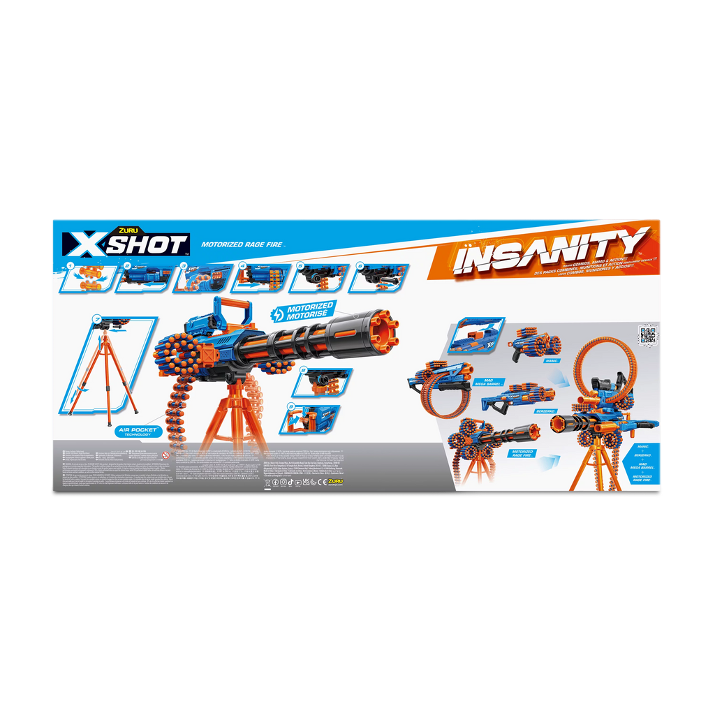 Plastic Motorized Dart Blaster (72 Darts) A9843