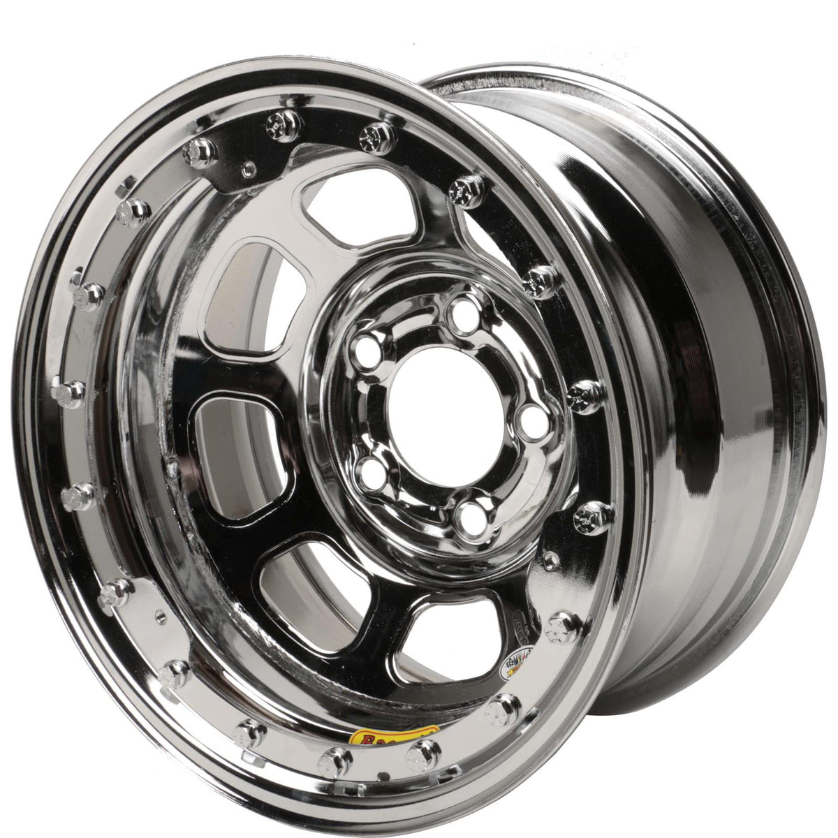 15x8 D-Hole Beadlock Wheel, 5 on 5 Bolt Pattern L760519