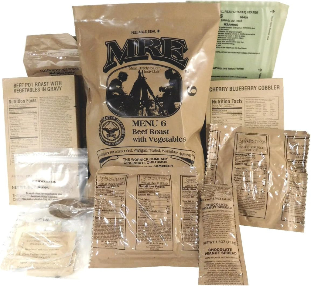 1 Pack Assorted Flavor MREs N502738