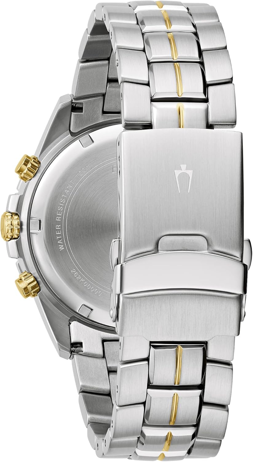 Two-Tone Stainless Steel Chronograph Quartz Watch M104711