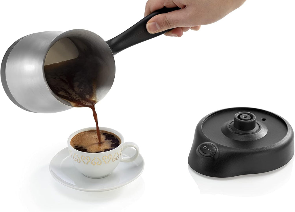 Stainless Steel Turkish Coffee Maker, 1 to 4 cups, 800W V271