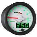 White and Green Tachometer Gauge B6318