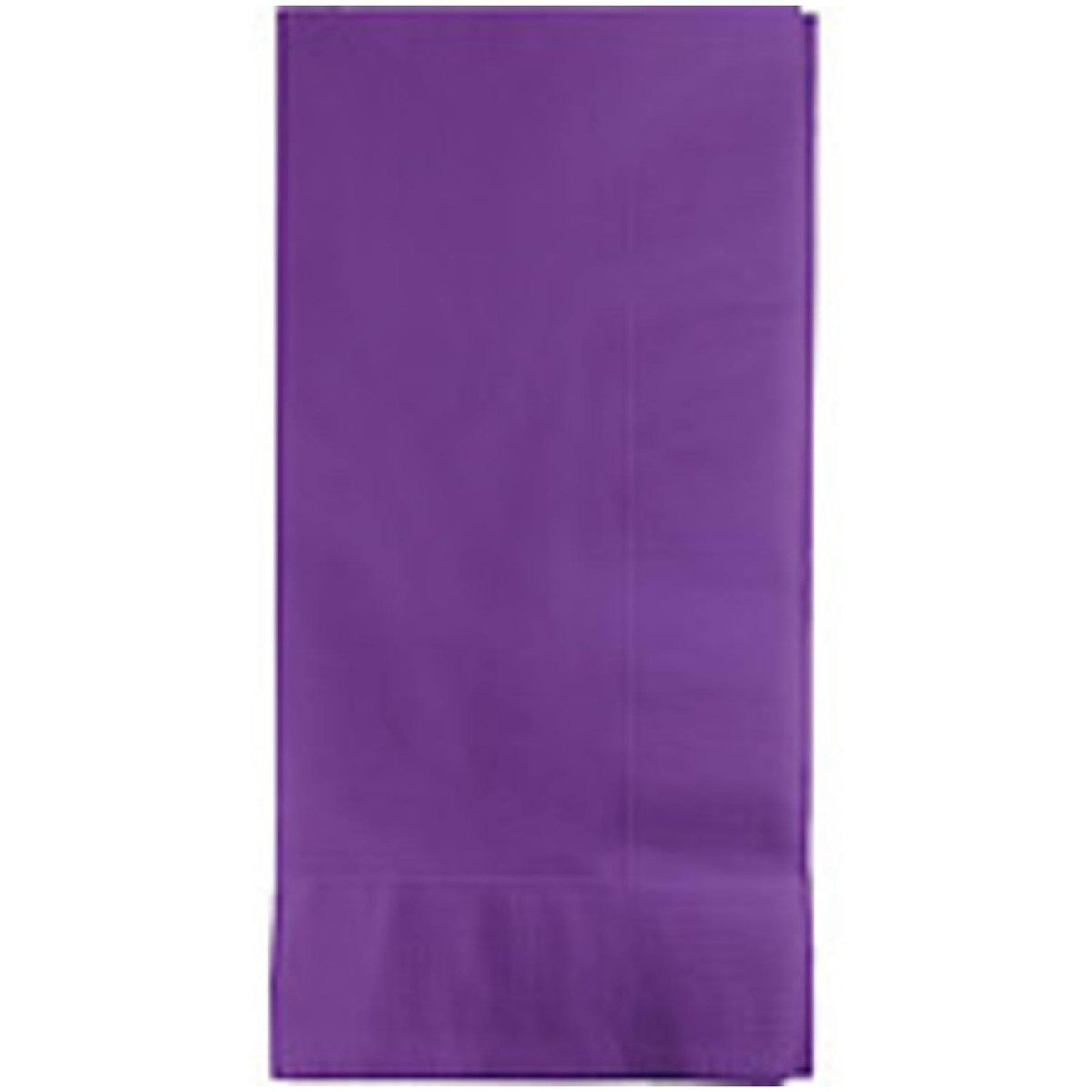 250 Amethyst Purple 3-Ply Disposable Paper Dinner Napkins N58034