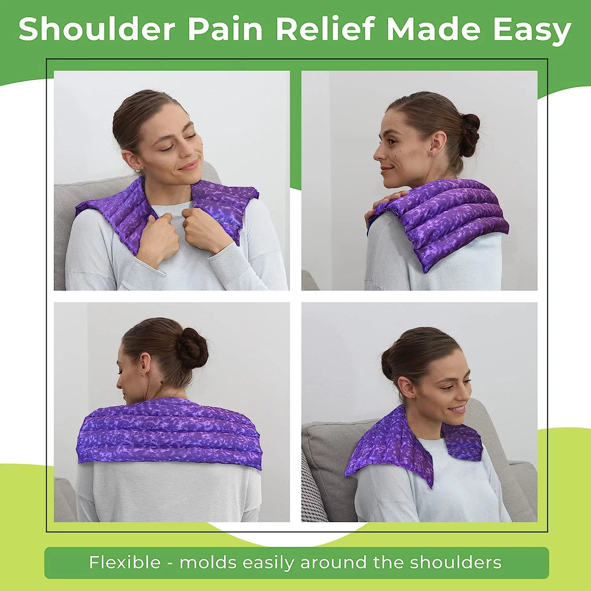 Herbal Hot and Cold Shoulder Wrap E5211