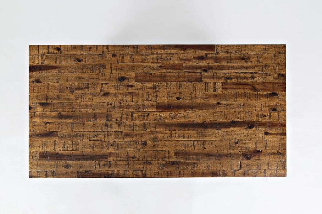 Rustic Industrial Acacia Coffee Table With Storage J70650