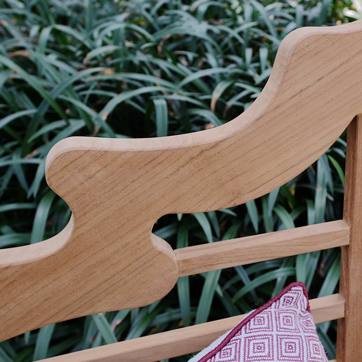 Brown Teak Outdoor Bench G6142