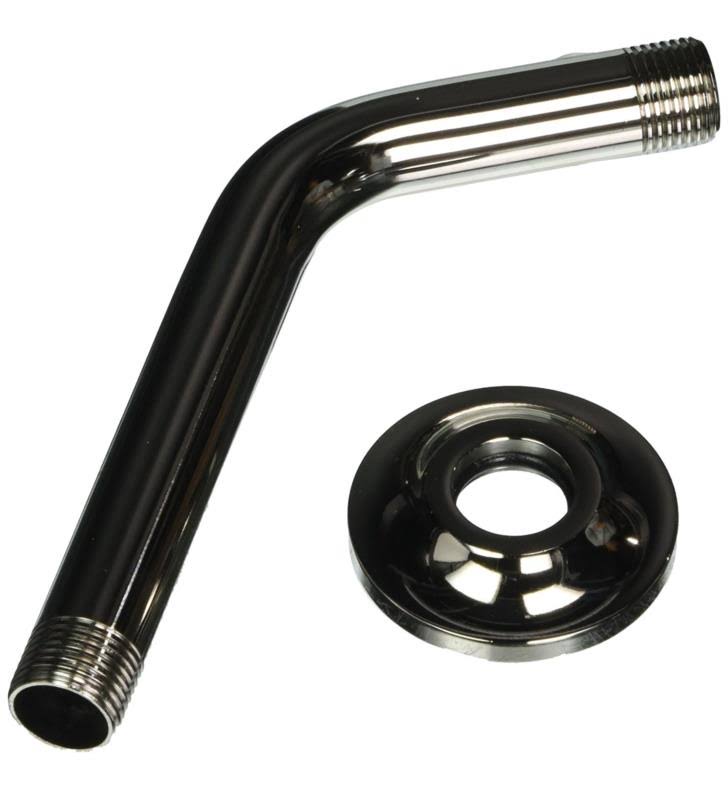 Satin Copper Showerarm with Escutcheon P98436