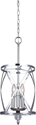 Chrome 3-Light Chandelier H59551