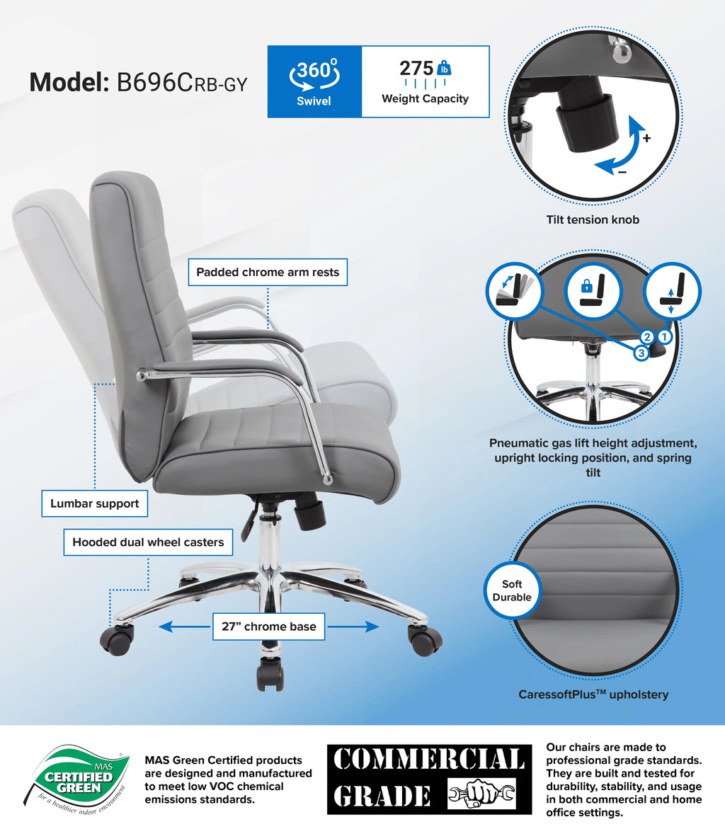 Adjustable Desk Chair H117