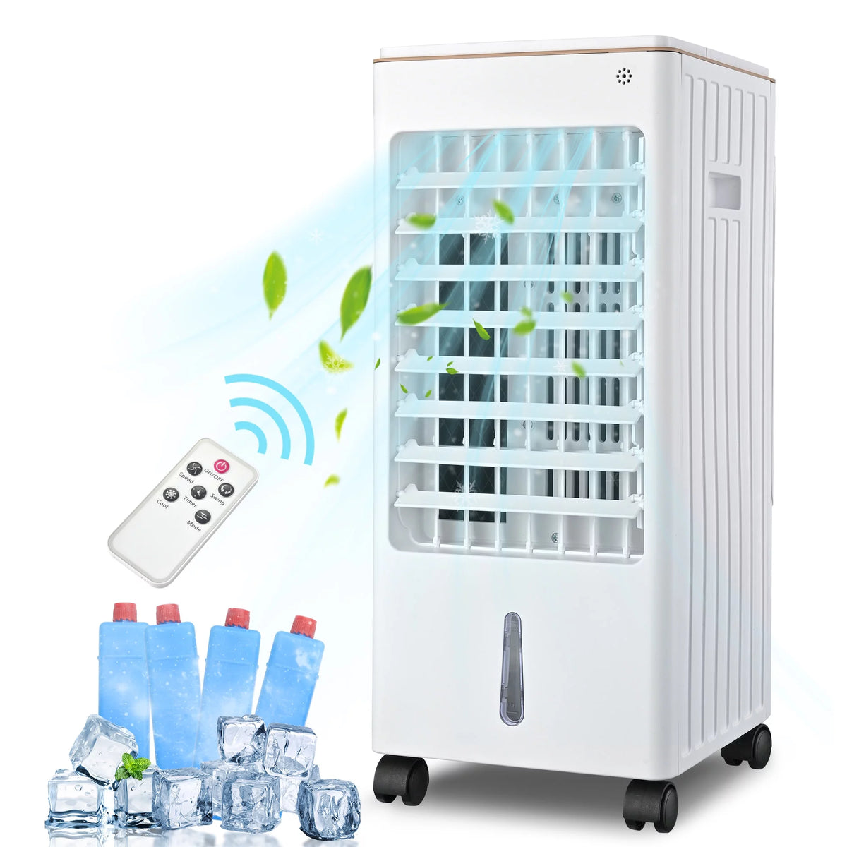 3-in-1 Portable Evaporative Air Cooler Fan with Humidifier U74041