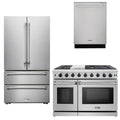 48 Gas Range, Refrigerator, Dishwasher Q6199