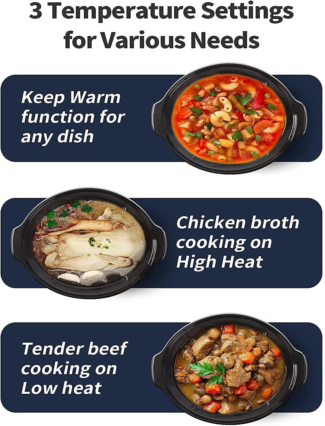 Programmable Slow Cooker 8.5-Quart with 30 Liners W537768