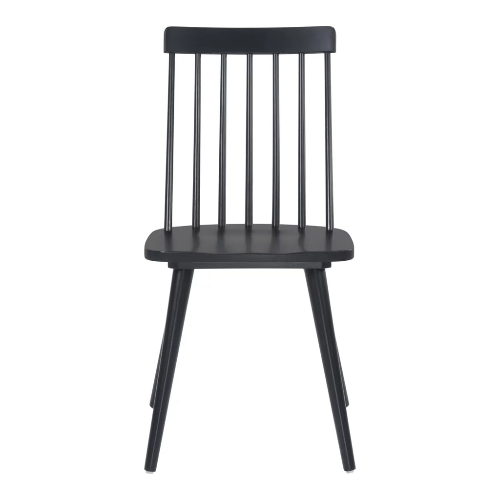 Black Dining Chair Set of 2 R7881