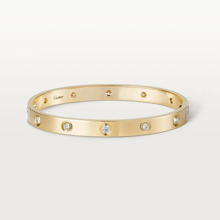 Bracelet with 10 Diamonds J137449