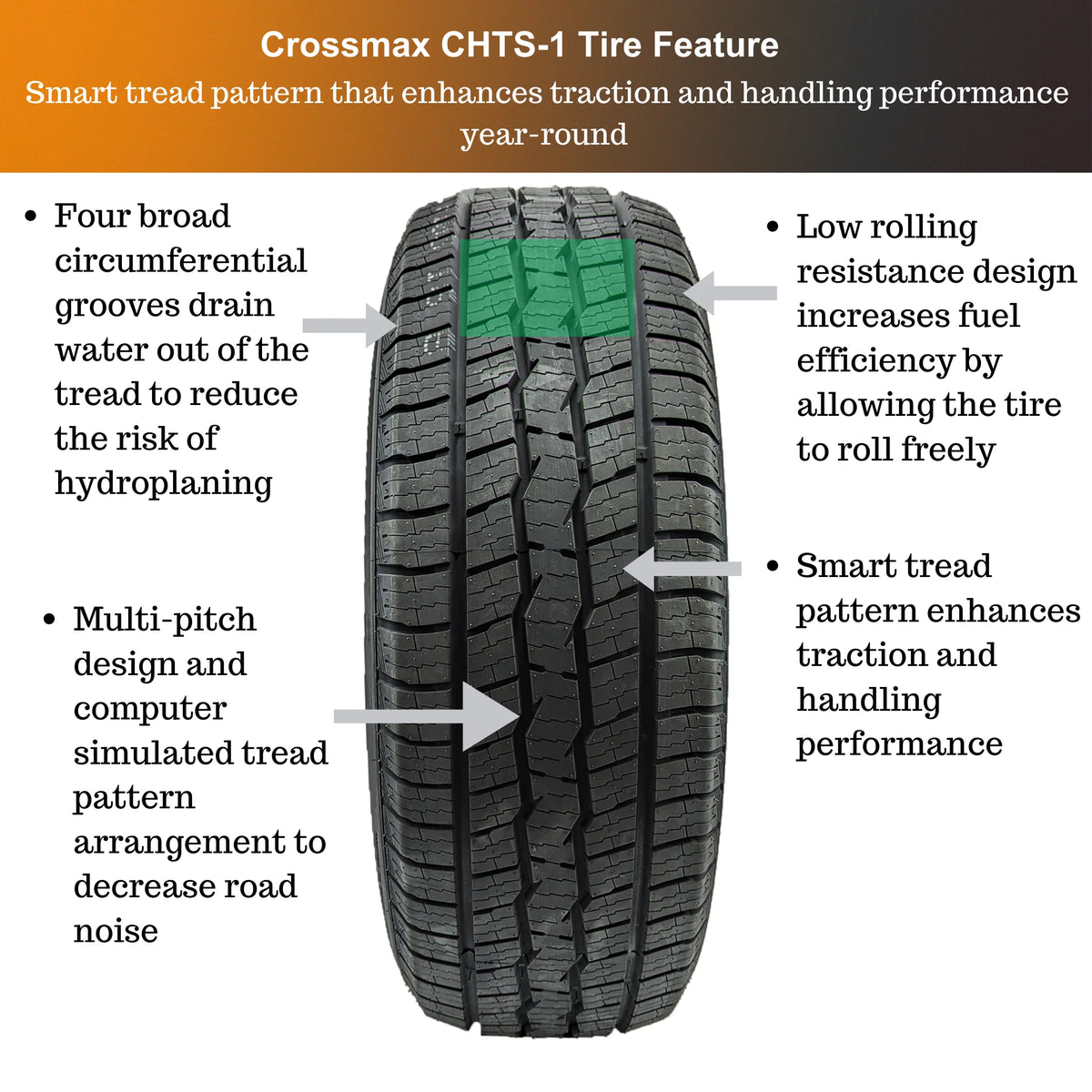 235/65R17 108V XL All-Season Tire R136632