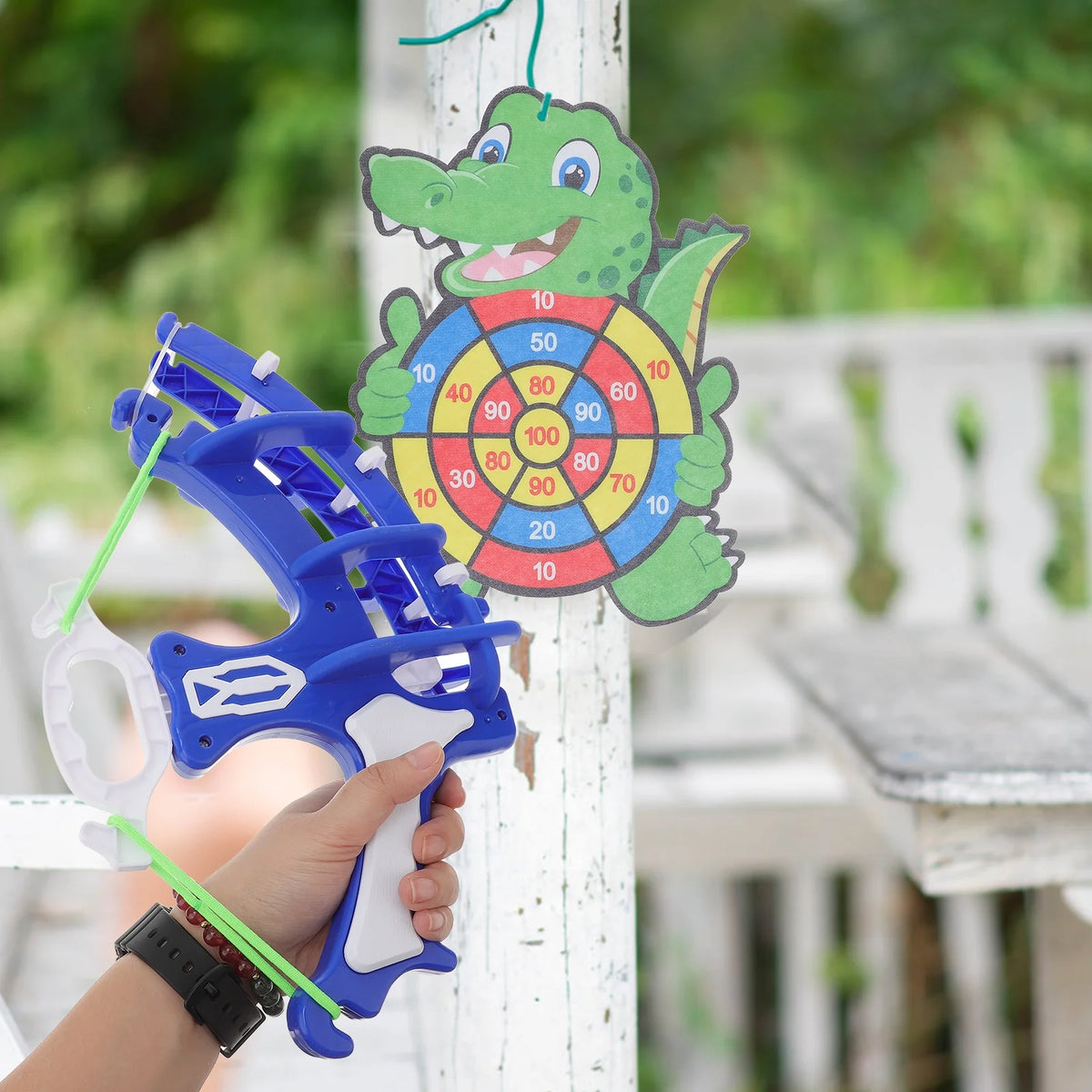 Dart Game Kids Board Ball Set Toys Catch Dinosaur Paddle Toss Throw Children Safety Party Shooting Sports Indoor V905225