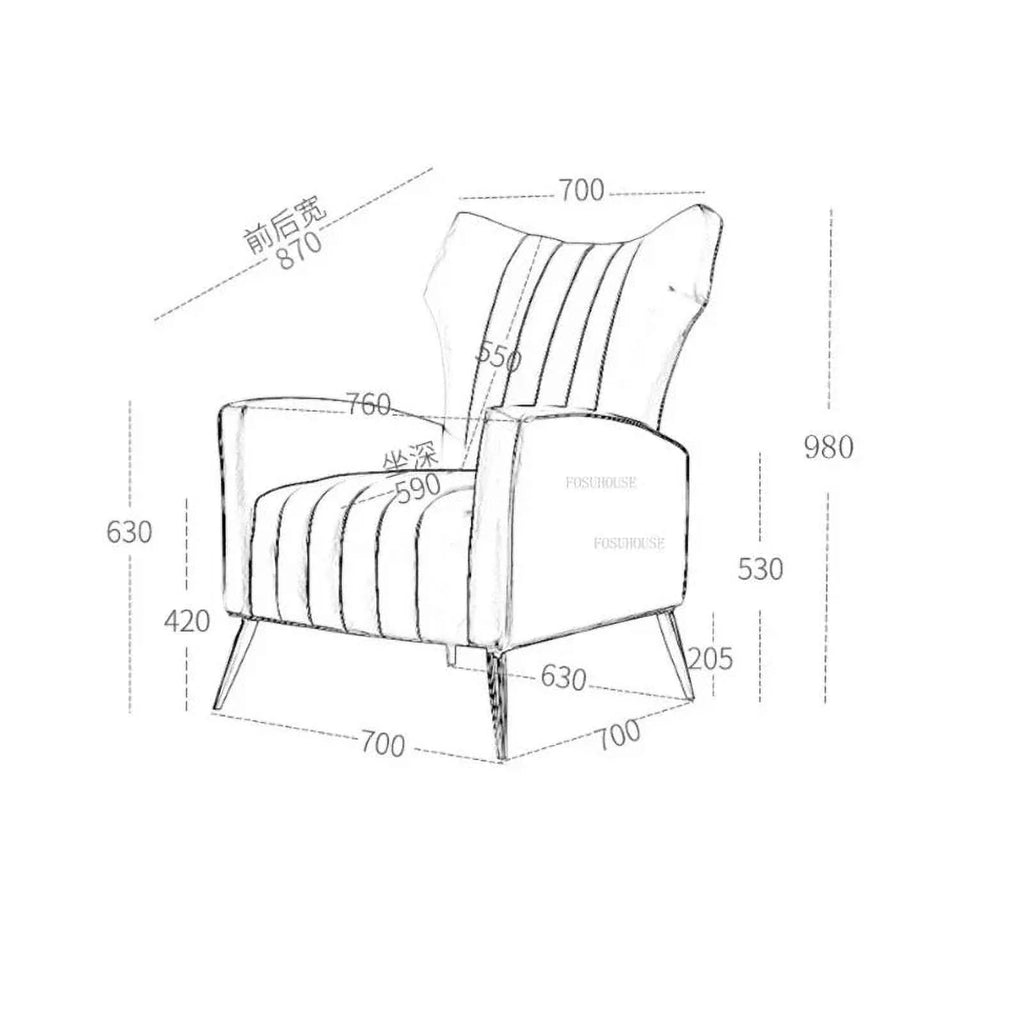 Lazy Armchair Sofa G42287