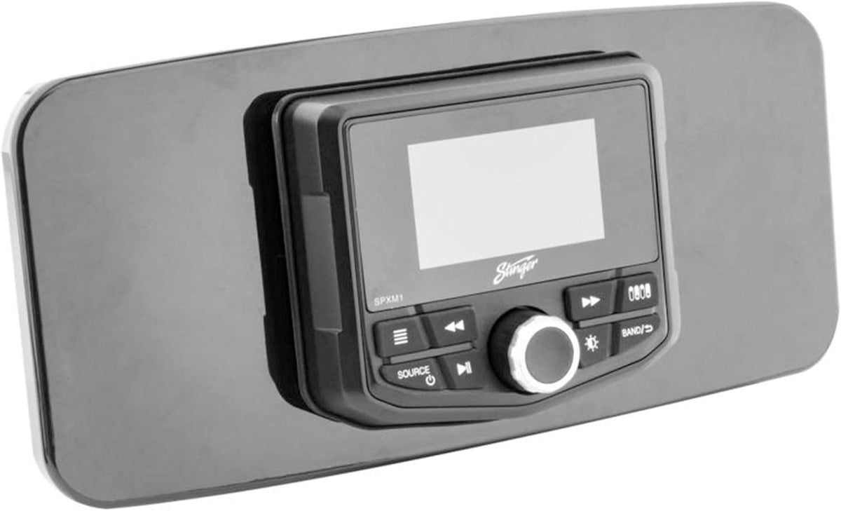 Waterproof Marine Radio with Dash Kit and USB/Aux Y989989