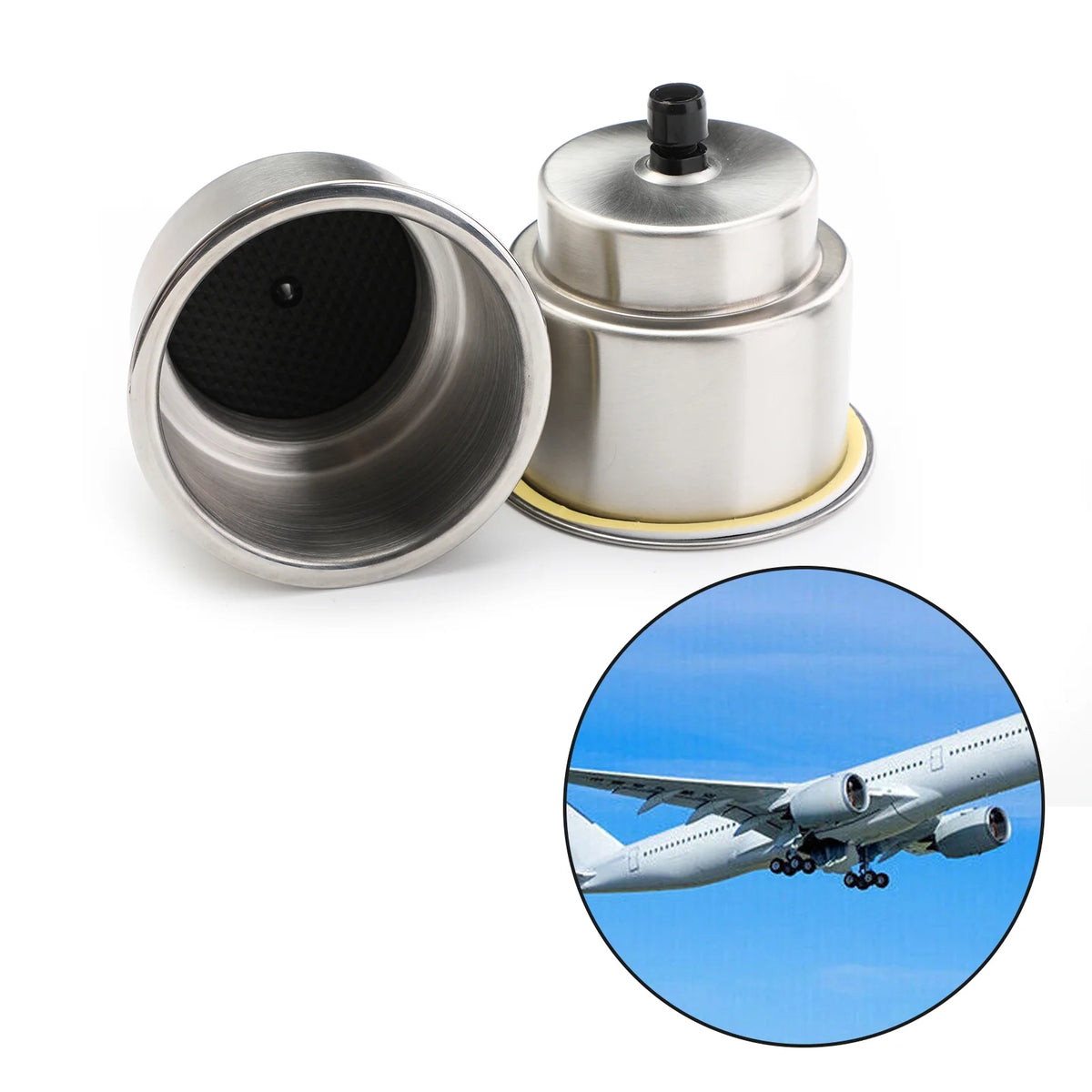 2-Pack Stainless Steel Drink Holders M958