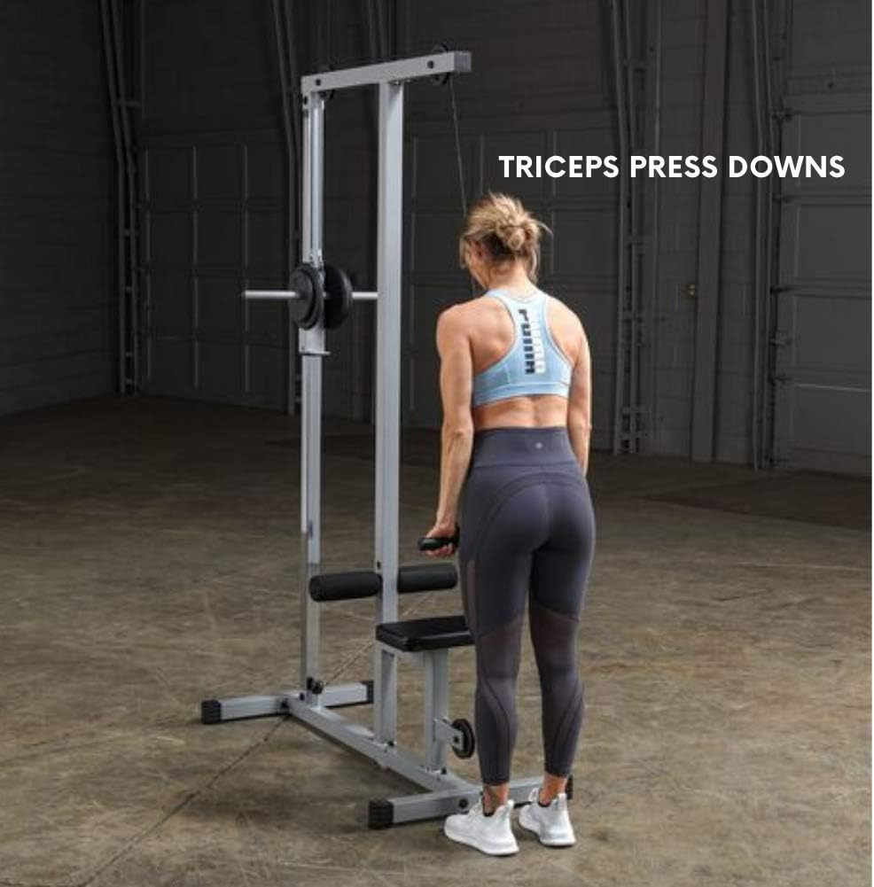 LAT and Low Row Cable Pull Down Machine T7833
