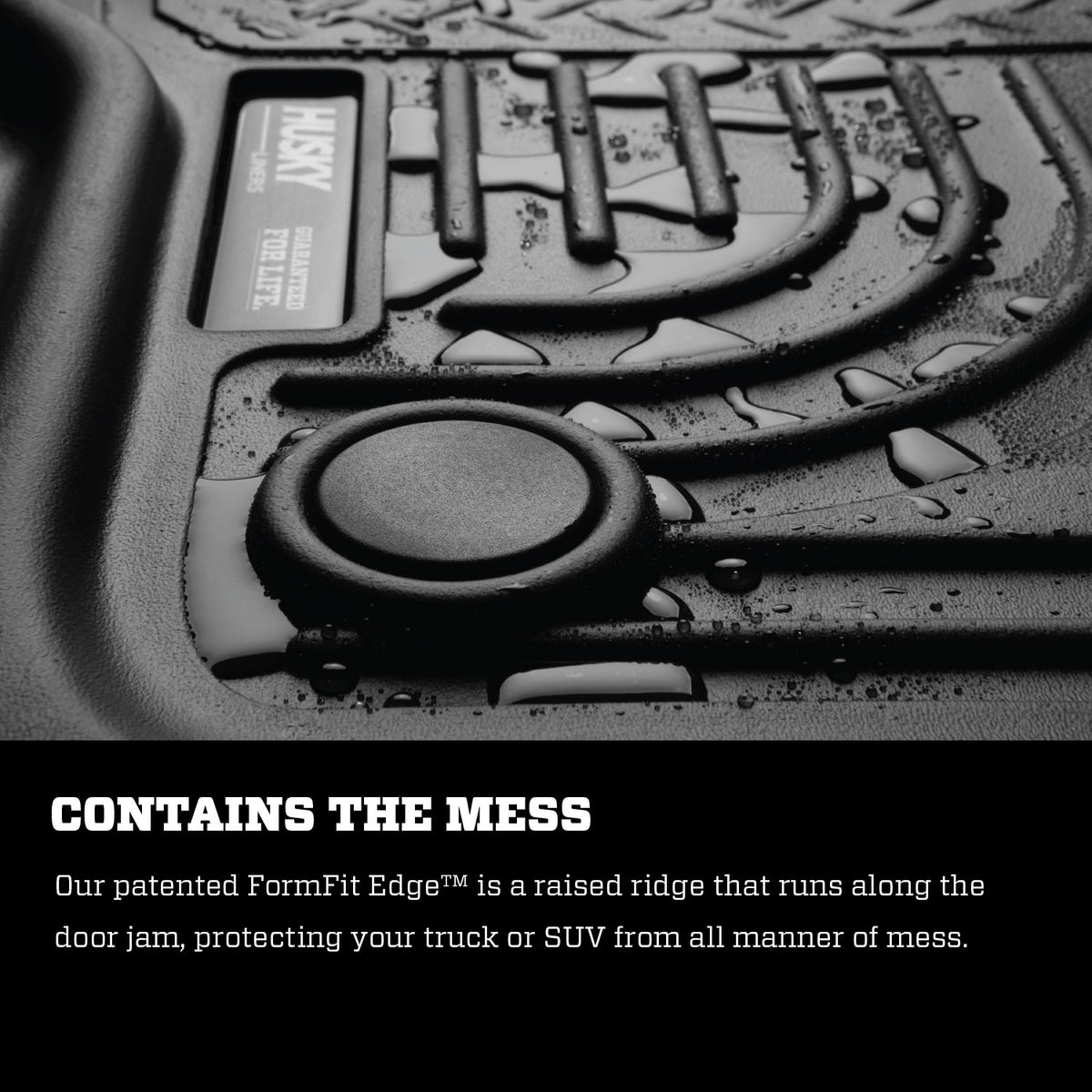 Black Front & 2nd Seat Floor Liners for Ford F150 G912417