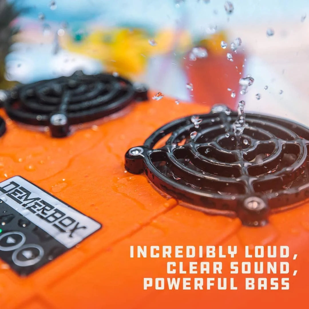 Waterproof Rugged Outdoor Bluetooth Speaker with Dry Box and USB Charging X668