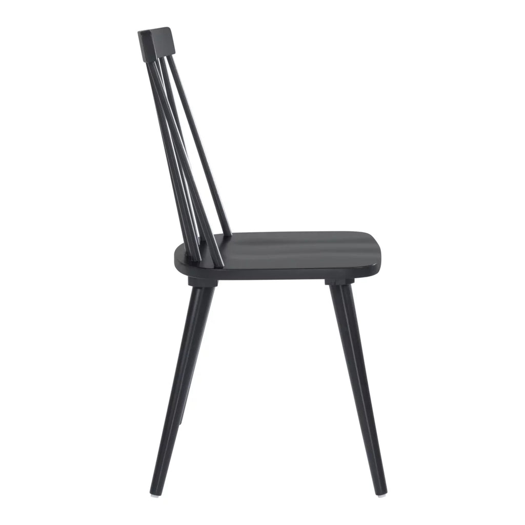 Black Dining Chair Set of 2 R7881