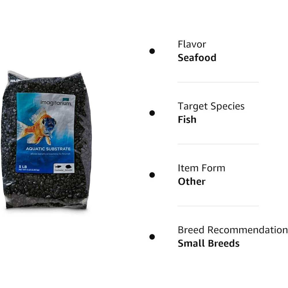 Frosted Black Aquarium Gravel Substrate U462803