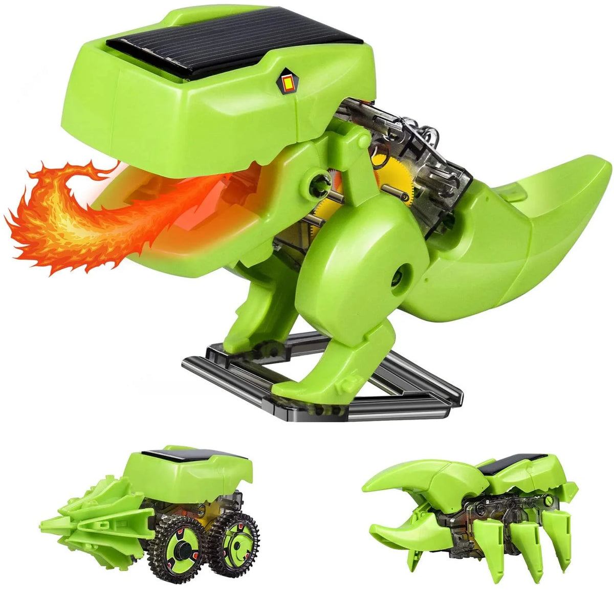 STEM Projects Solar Robot Kit 3-in-1 DIY Dinosaurs Robot Science Kits Toys U8173