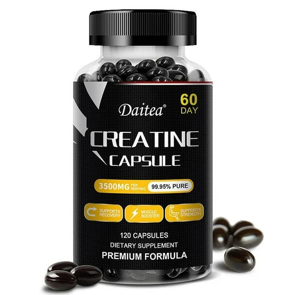 Creatine Capsules 3000mg, 120 Capsules U603503