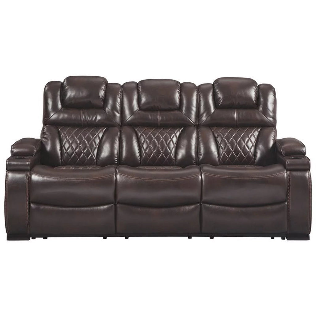 Power Reclining Sofa in Chocolate L969