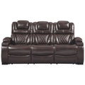 Power Reclining Sofa in Chocolate L969
