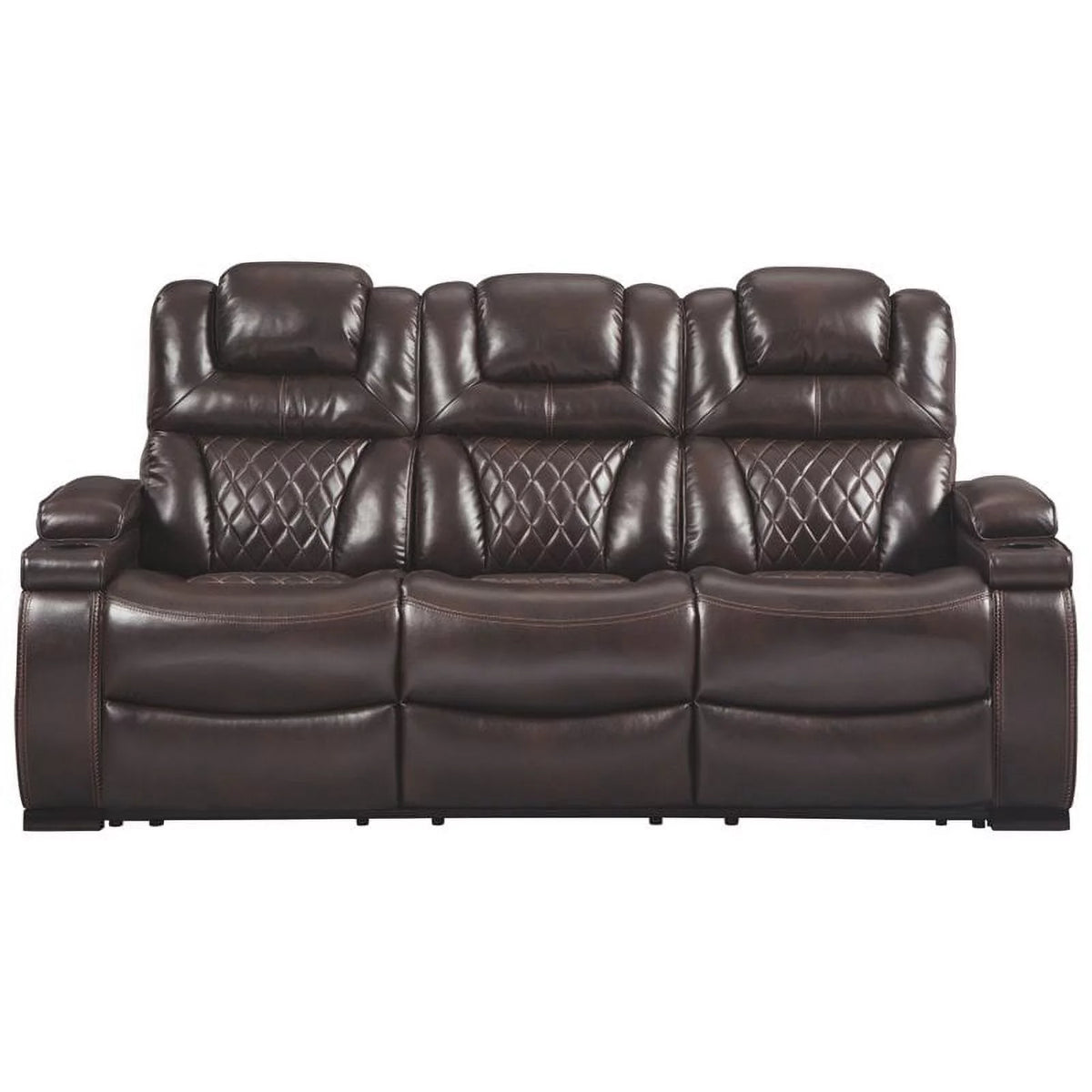 Power Reclining Sofa in Chocolate L969