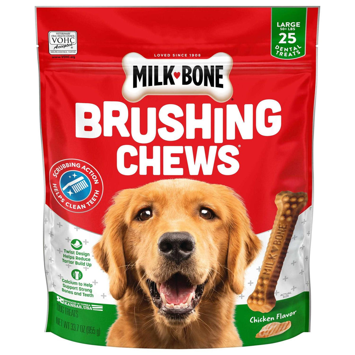 Brushing Chews Dental Dog Treats G87415