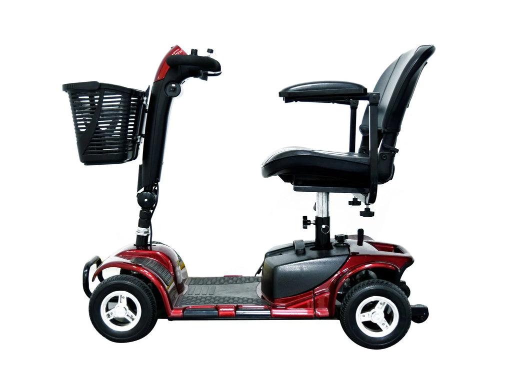 Red 4-Wheel Motorized Power Scooter P7795