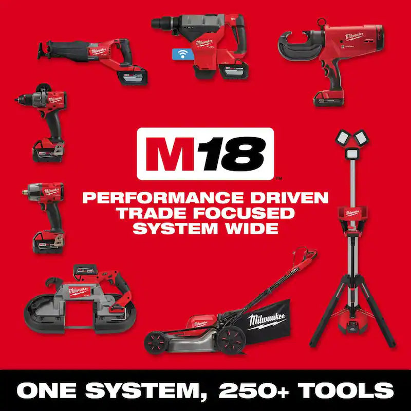 18-Volt Lithium-Ion Brushless Cordless Hammer Drill and Impact Driver Combo Kit M886