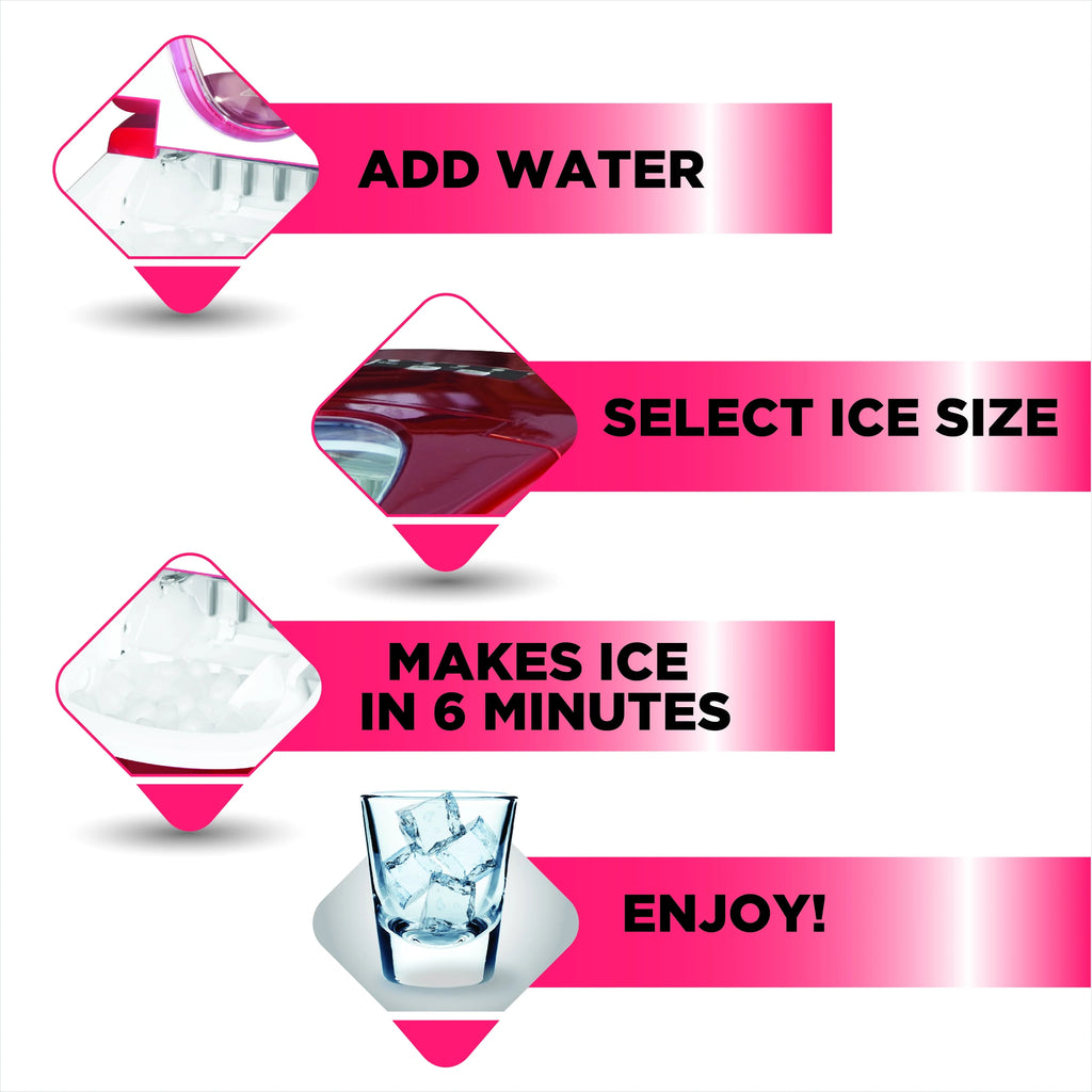Portable Countertop Icemaker O3386