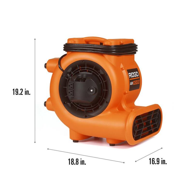 1625 CFM 3-Speed Blower Fan Air Mover V40980