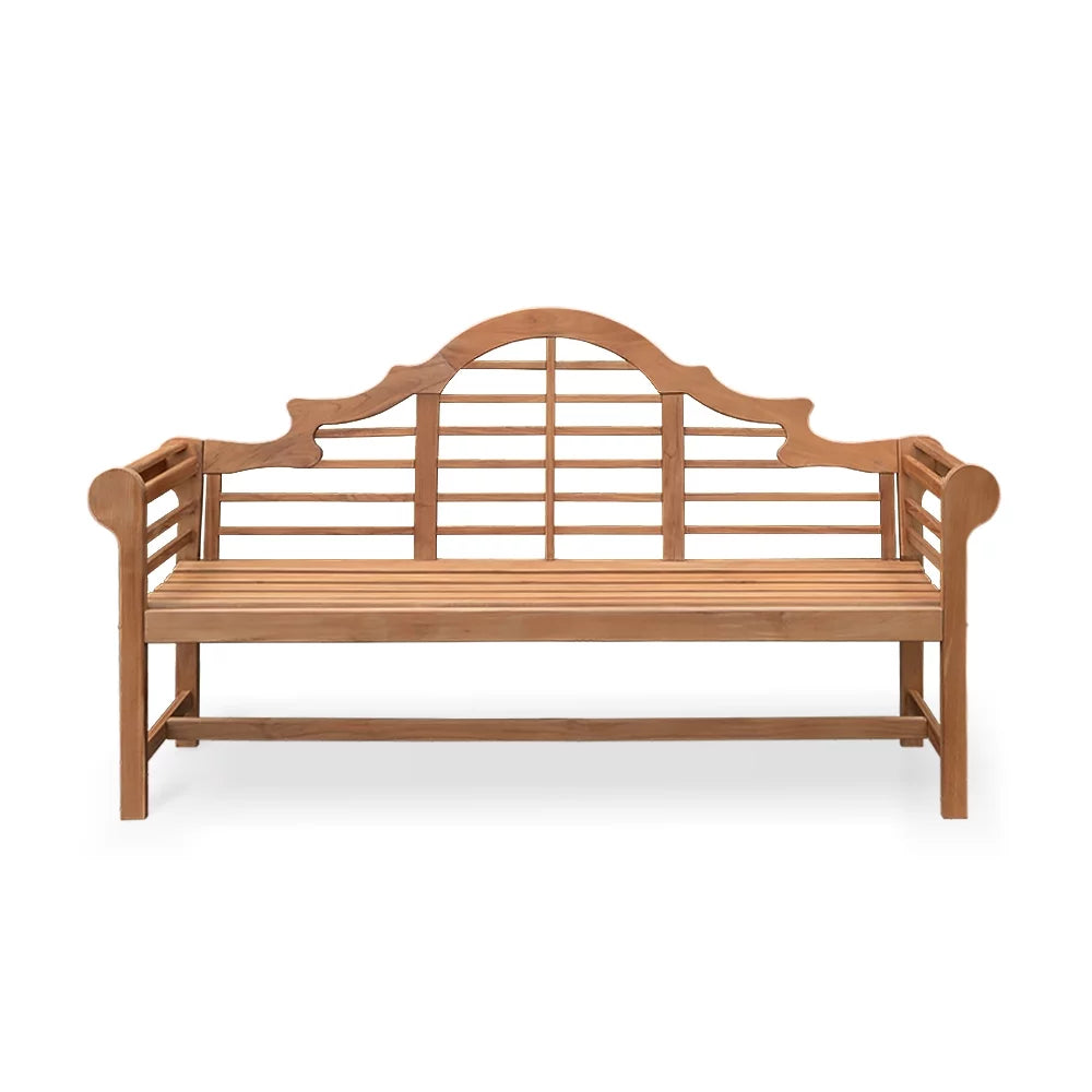 Brown Teak Outdoor Bench G6142
