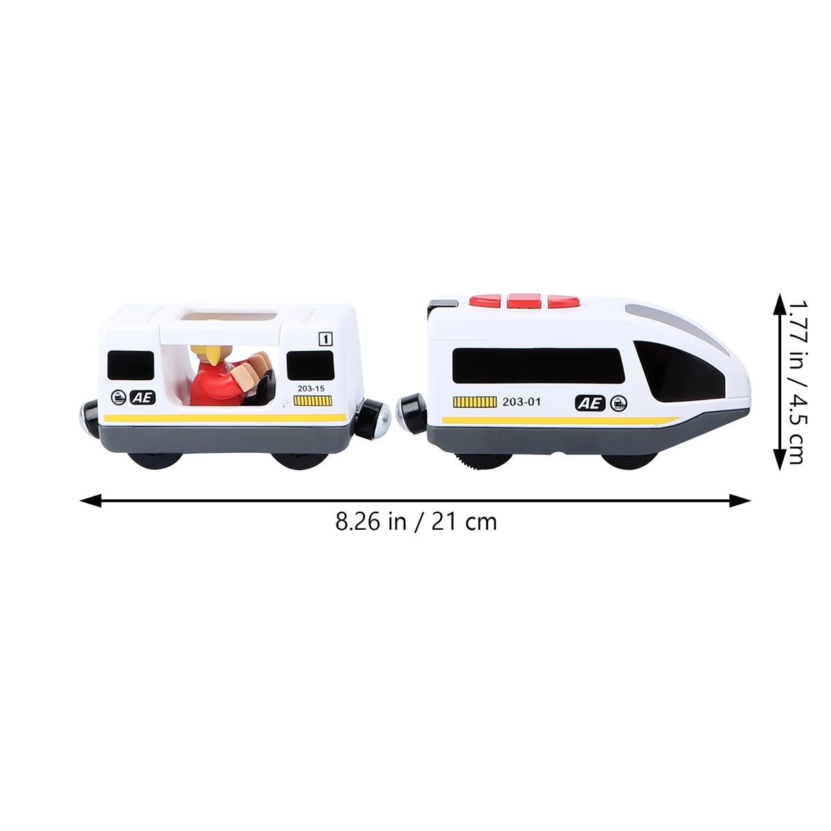 Electric Train Toy RC Train Model Educational Toy for Kids A4217