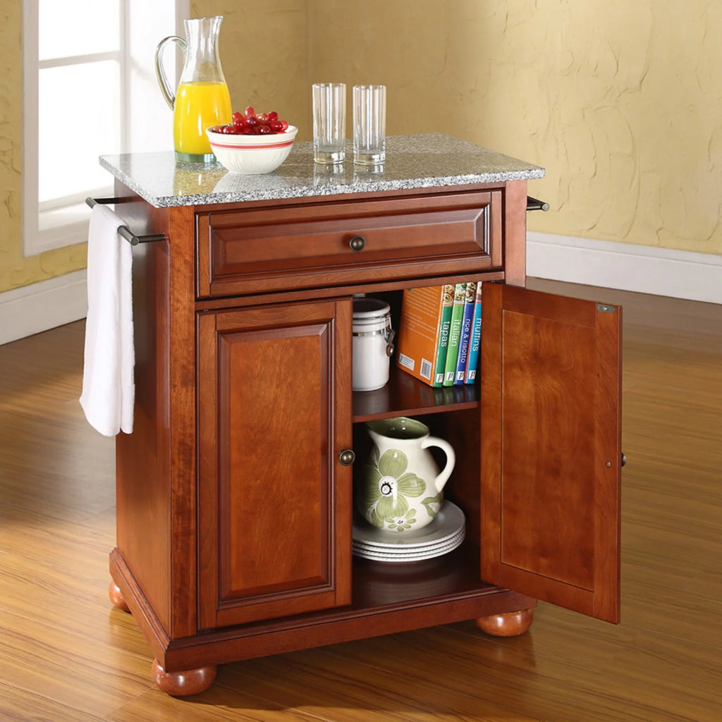 Wood Portable Kitchen Island X19972